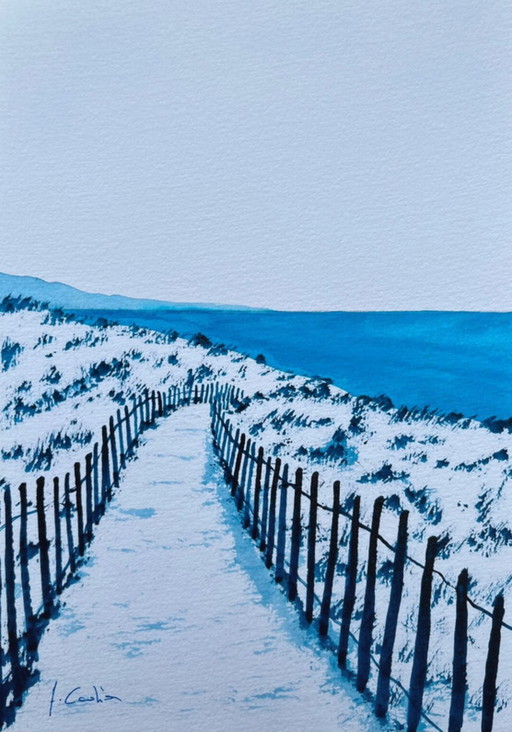 Artist's sketch 21x15cm