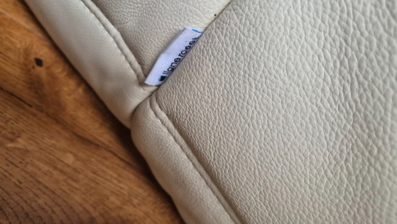 Ligne Roset Sofá 2 Plazas Cuero Beige – Sofás de 2 plazas, Leather (photo 4 of 5)