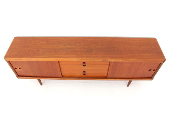 Image 1 of come nuovo! Credenza in teak Bramin, credenza vintage di H. W. Klein, Danimarca anni '60, 1a restaurata!