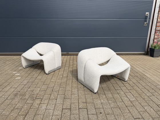 Image 1 of Artifort F598 Groovy fauteuils in Nieuwstaat!! Pierre Paulin