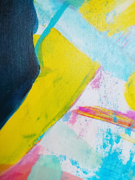 Image 1 of Acrylic painting #sophia 38x100cm