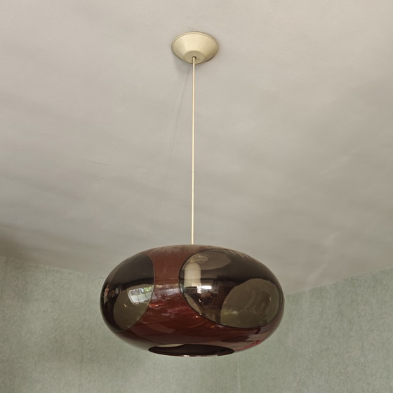Image 1 of Vintage brown UFO / Space Age - Luigi Colani - Massive '70