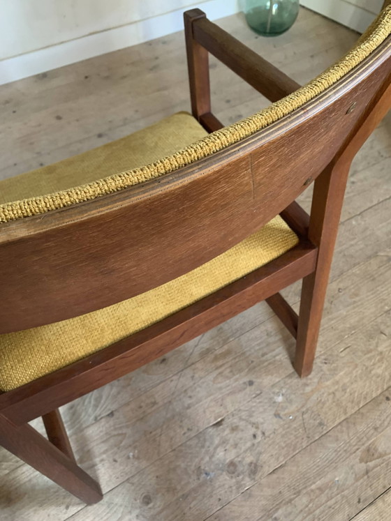 Poltrona vintage danese di Borge Mogensen in velluto giallo – Poltrone, Velvet, Scandinavian (photo 5 of 8)