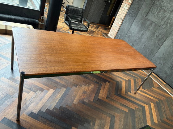 Image 1 of USM Haller conference table (cherry wood) dimensions 2.25 m x 1 m
