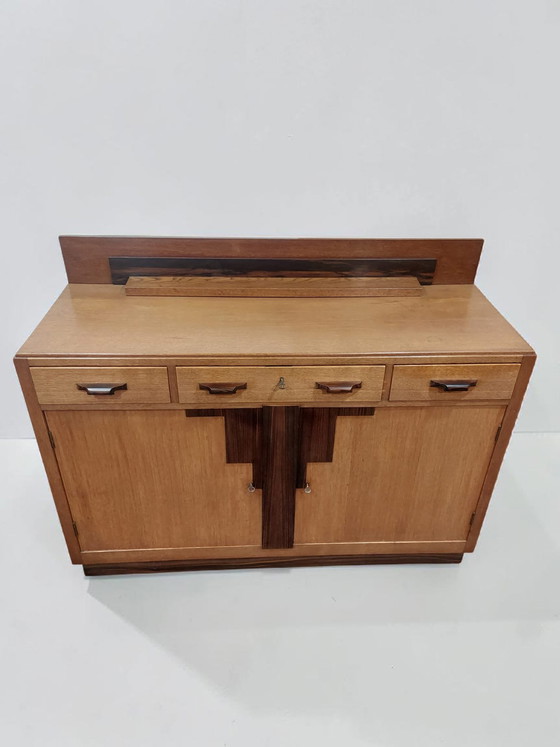 Image 1 of Art Deco sideboard Hague School cabinet