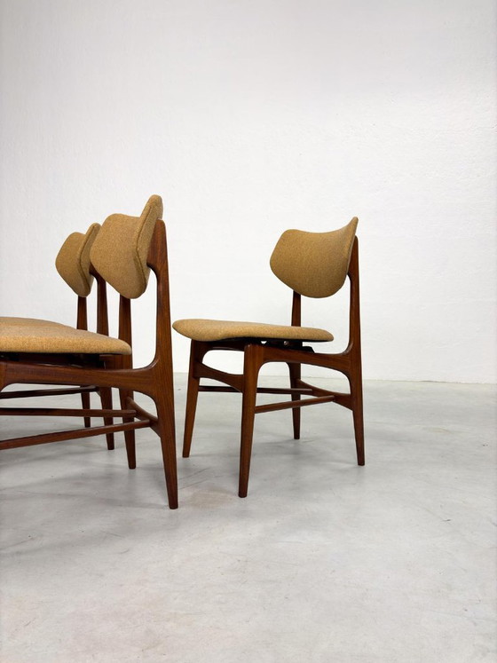 Image 1 of Ensemble de chaises à manger 'Hamar' par Louis van Teeffelen