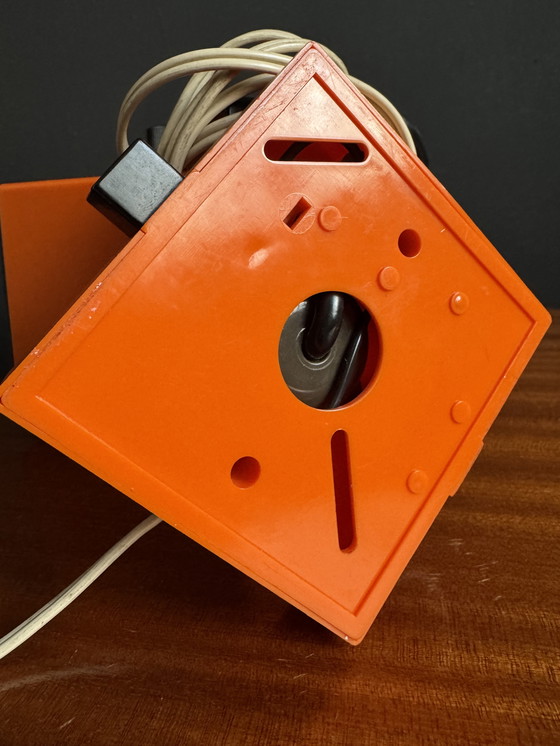 Image 1 of Lampada da parete arancione Philips degli anni '70