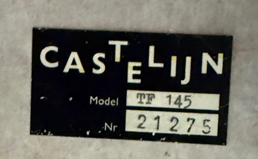 Castelijn Design-Esstisch mit 4 passenden Stühlen