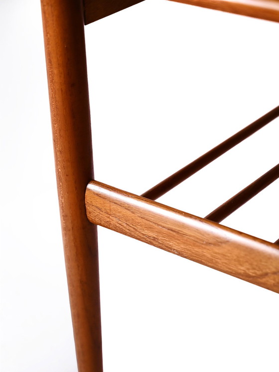 Image 1 of Table d'appoint vintage en teck scandinave, Design by Yngvar Sundström
