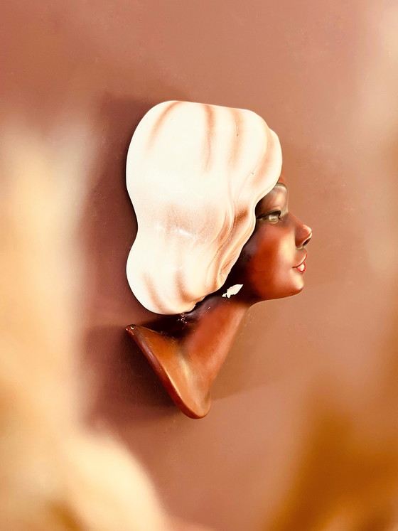 Image 1 of Escultura mural de Cortendorf de la década de 1950 (Marilyn Monroe)