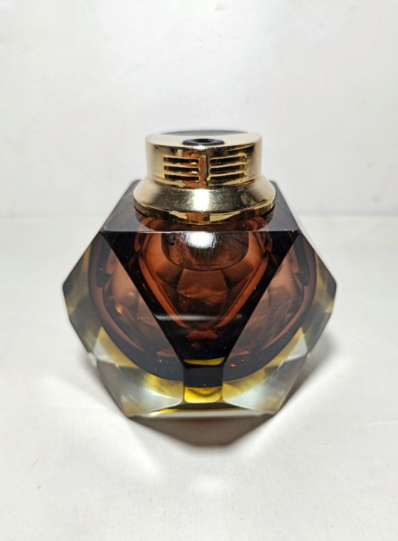 Image 1 of Accendino da tavolo in vetro di Murano. Italia, anni '70.