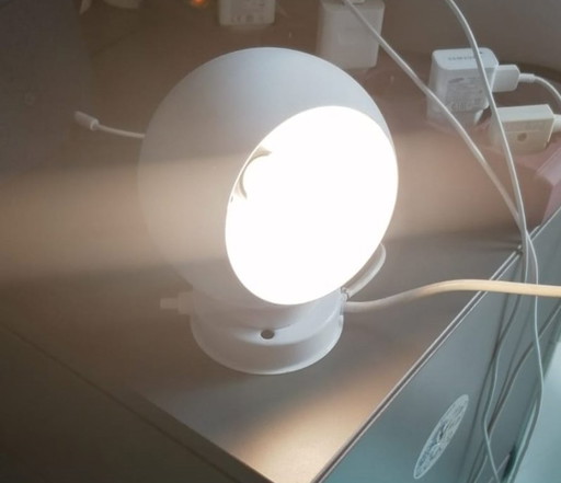 Goffredo Reggiani "Eyeball" lamp uit de jaren 60