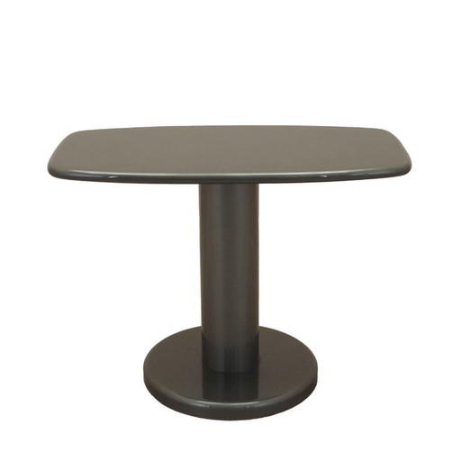 Grijze salontafel, Italiaans design, jaren 70, gemaakt in Italië