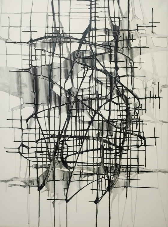 Image 1 of Natia Antadze Abstract Composition XXL