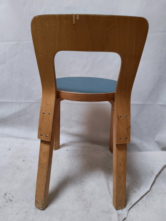 Image 1 of Sedia di Alvar Aalto, modello 65, anni '70