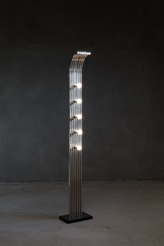 Image 1 of Stehlampe Gaetano Sciolari, 1970er Jahre