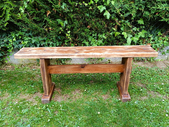 Image 1 of Lote de 2 bancos antiguos