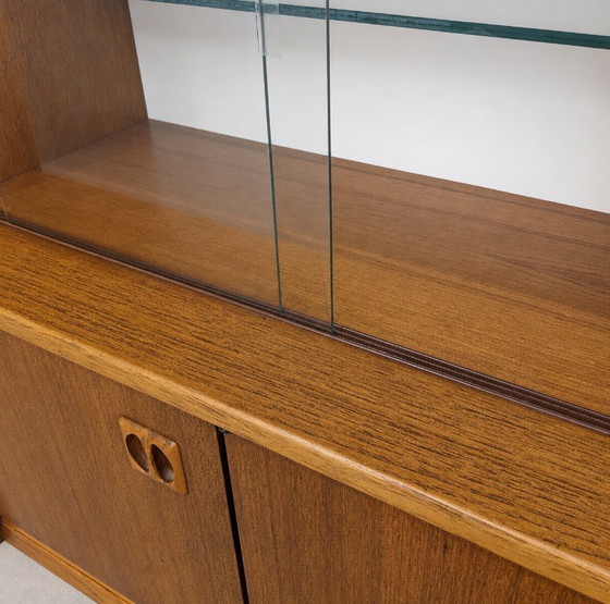 Image 1 of Credenza alta vintage scandinava in teak, anni '60