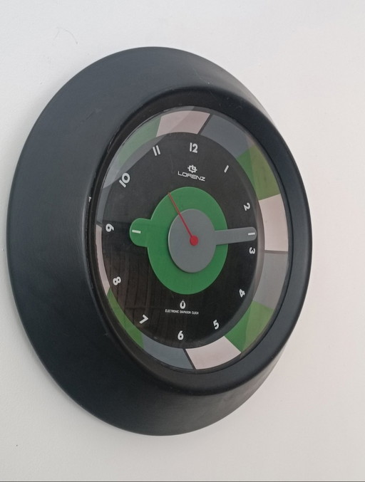 Arcobaleno clock by Albert Leclerc for Lorenz 1969