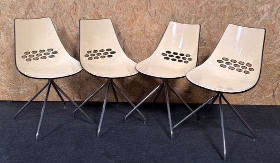 Image 1 of 4x Calligaris dining chair