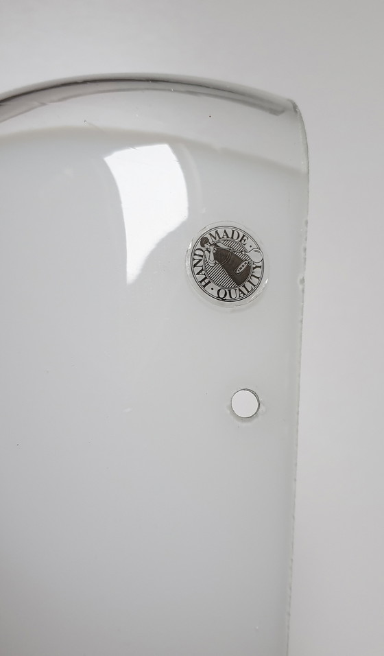 Image 1 of Vintage Mond Geblazen Wandlamp