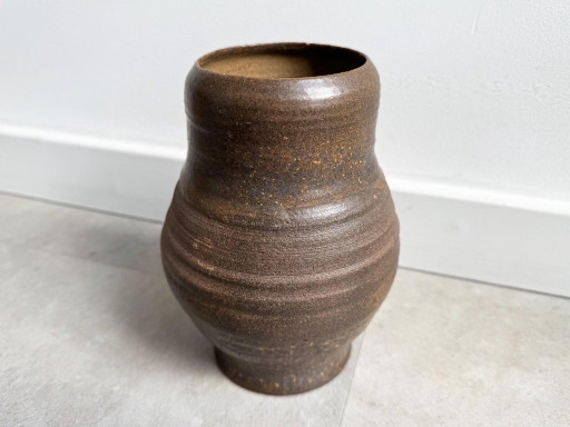 1x Brown Vintage Studio Ceramic Vase – vazen (photo 2 of 5)