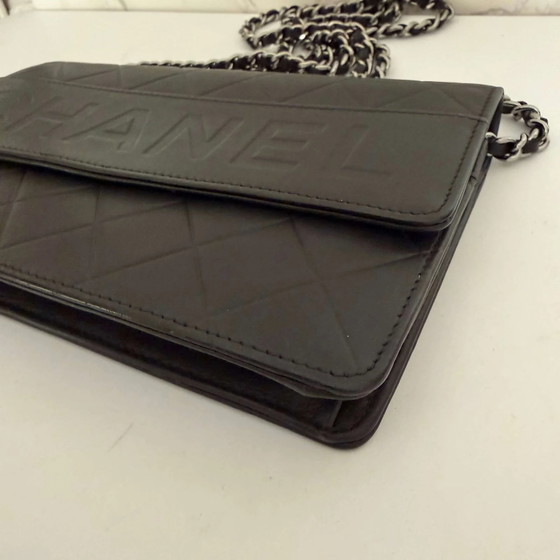 Chanel Wallet on Chain embossed Chanel – Wallets & small leather goods, Leather (photo 13 of 15)