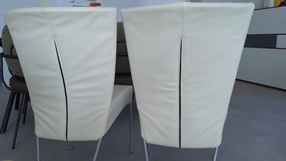 2x sedia Spika Montis. – Sedie da pranzo, Pelle, Metallo (photo 3 of 5)
