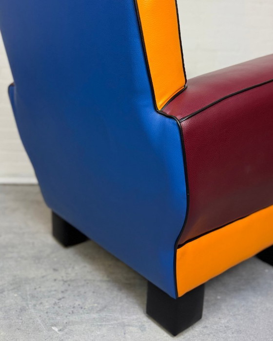 Image 1 of Peter van Zoetendaal Hip Hop Fauteuil, Nederlands Postmodern, jaren 90