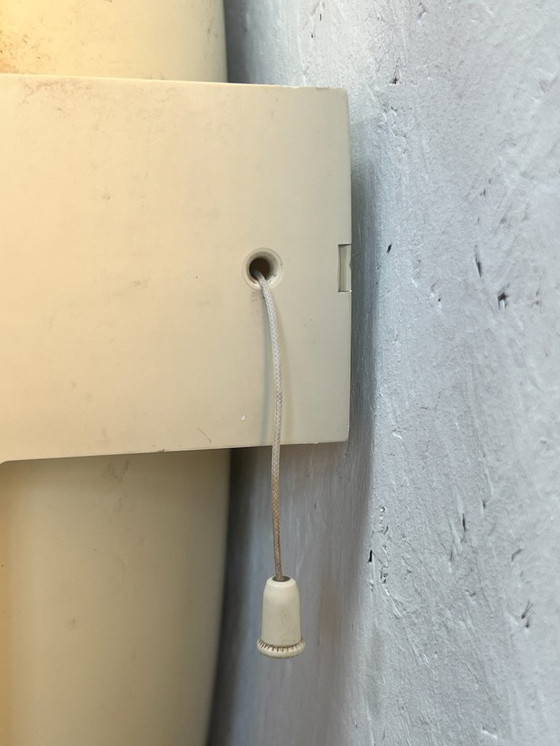 Image 1 of Specchio ovale vintage con illuminazione, Allibert, anni '70