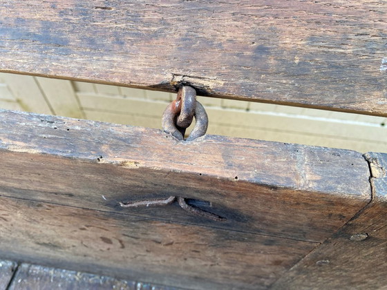 Image 1 of Alte Maie aus massiver Eiche 19. XIX.