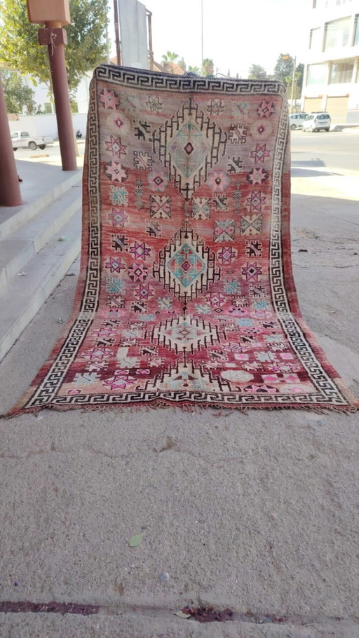 Handgeknoopt Berber kleed wol 300x177cm