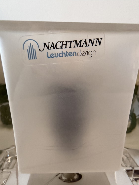 Nachtmann Ice Cube Lámpara de mesa Años 70 – Lámparas de mesa, Glass (photo 4 of 6)