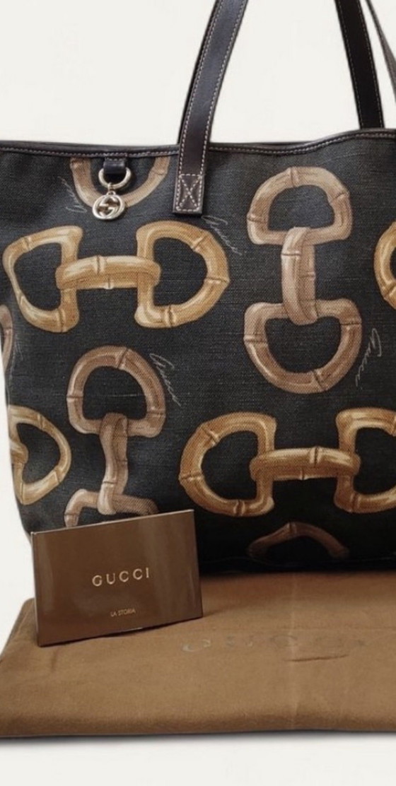 Tote Gucci Vinyage de tela de bambú – Bolsos tote, Leather, Canvas (photo 10 of 10)
