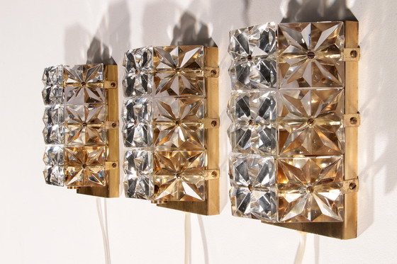 Image 1 of Raro set di 3 lampade da parete Vitrika Gloria in stile scandinavo