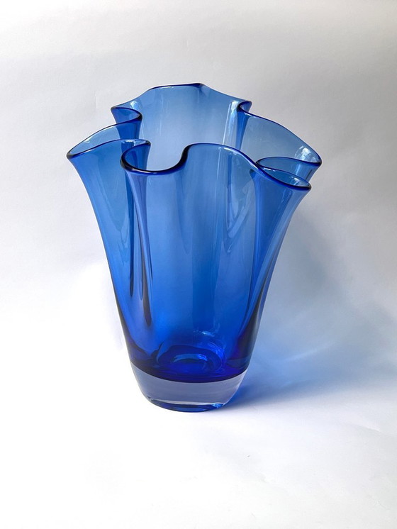 Image 1 of Design danese - Vaso Laguna Vaso Hankerchief Per Lütken per Holmegaard