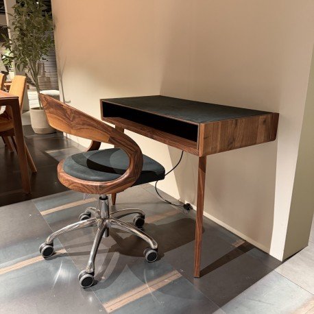 Bureau suspendu Sol – fauteuils, Leather, Wood