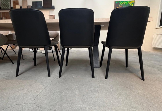 Image 1 of Montis Back Me Up Chair 3x 1 Rancho Castanya 3x Cuba Black
