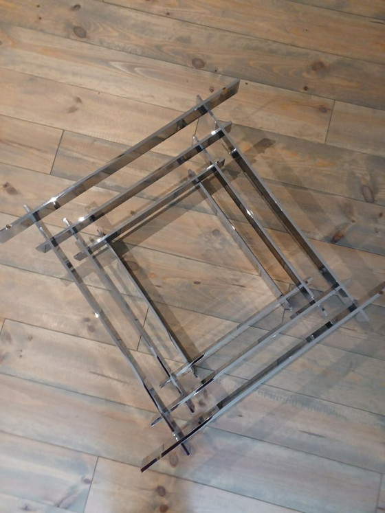 Image 1 of 'Tavolo Scultura' - design salontafel jaren '70 van de hand van David Hicks