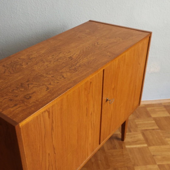 Image 1 of ❤️Hellerau Cultureel Meubel Commode Franz Ehrlich DDR Midcentury Bauhaus GERESTAUREERD