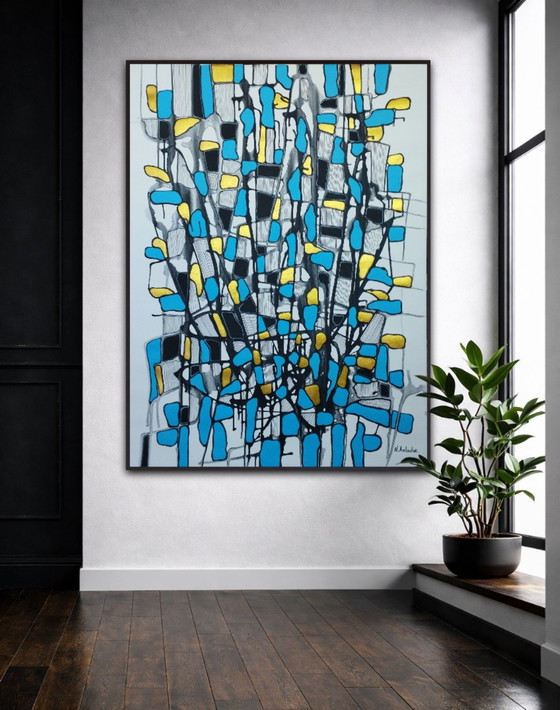 Image 1 of Composición abstracta XXL de Natia Antadze