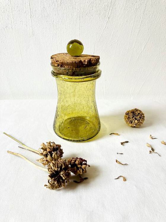 Barattolo in vetro soffiato a bolle con tappo, Verrerie de Biot – Accessori da cucina (photo 2 of 14)