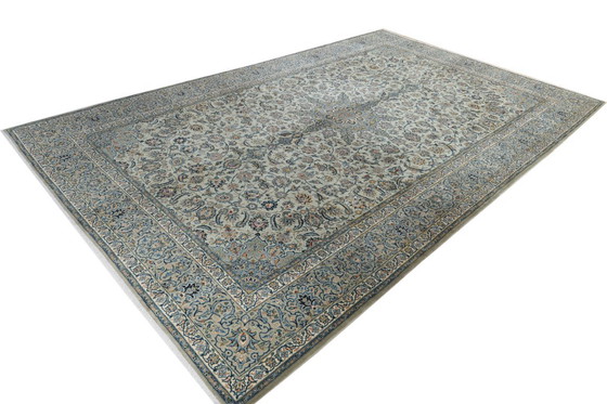 Image 1 of Persian carpet Kashan Signed 4.90 x 3.10 Oriental carpet fine No. 24610