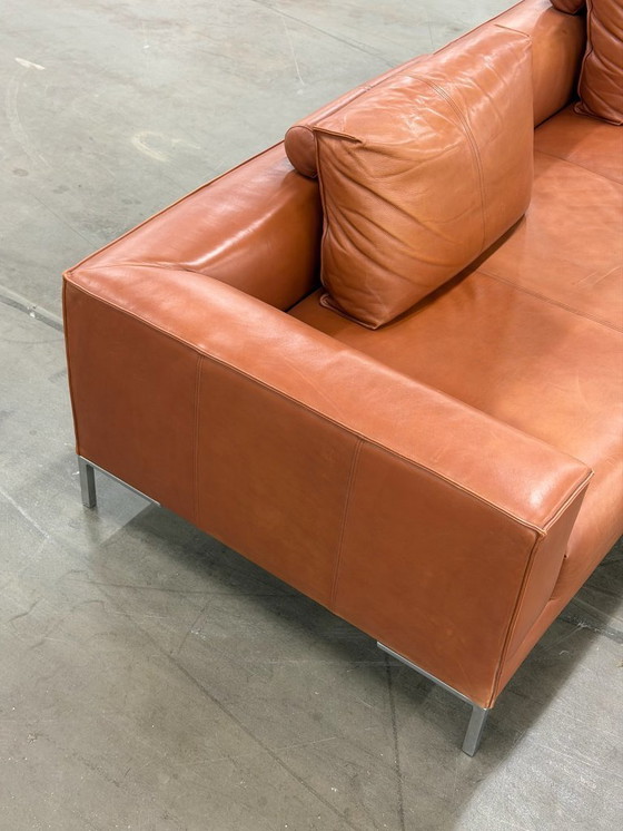 Image 1 of Design on Stock Aikon Lounge | Pelle color cognac