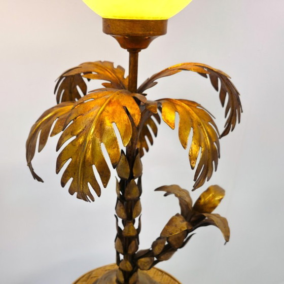 Image 1 of lampada da tavolo a forma di palma modello Hans Kögl anni '60