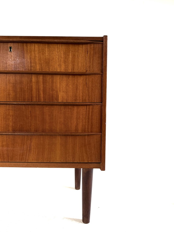 Image 1 of Cassettiera vintage in teak danese anni '60