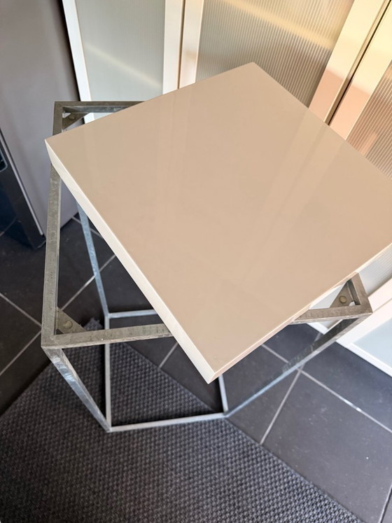 Colonna standard plateau Porta piante – rvs (photo 5 of 6)