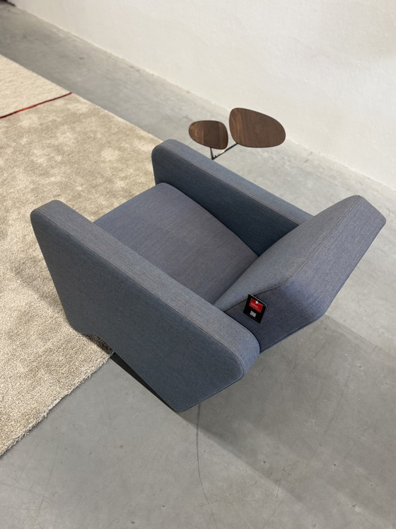 Image 1 of Spectrum New Amsterdam Fauteuil Blauw stof 