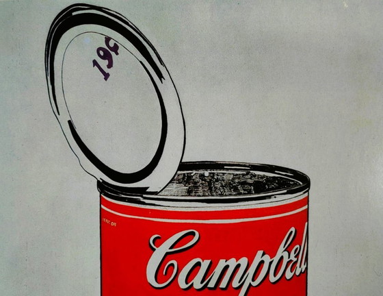 Image 1 of Andy Warhols "Campbell's Soup Can"