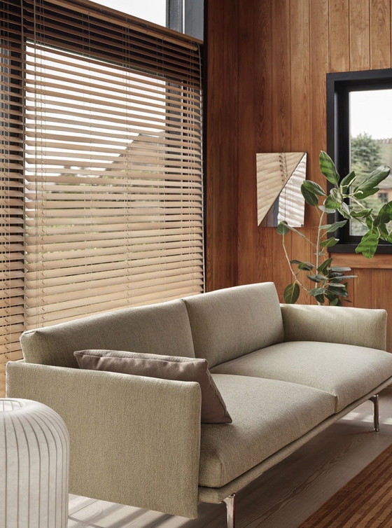 Image 1 of Specchio Muuto Gaze in acciaio inossidabile